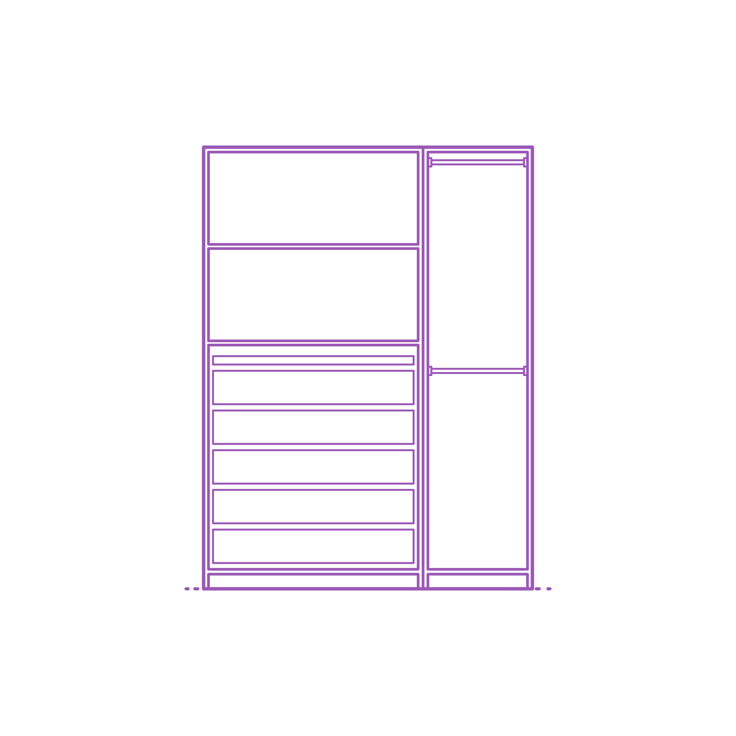 Fixtures Closet Storage Ikea Pax Wardrobe 59 Inch Drawers Line Art Illustration Svg Free Vectors